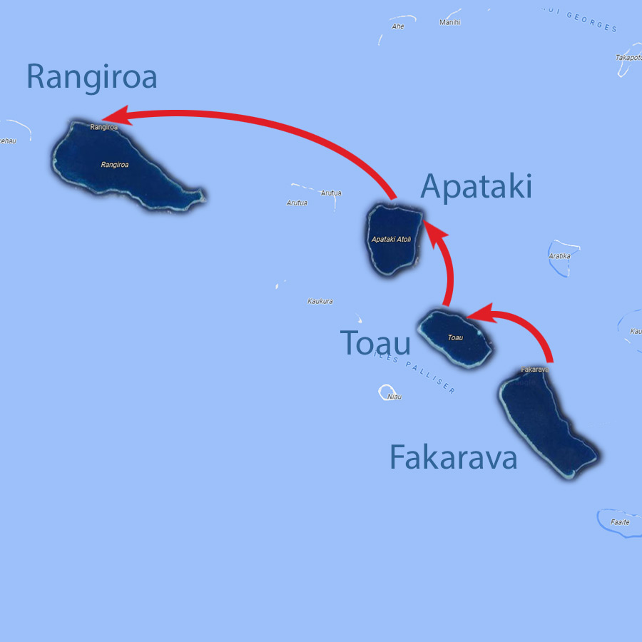 Croisière en Catamaran aux Tuamotu